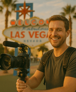 Fotógrafo em Las Vegas 03 Horas + Vídeo 8 min